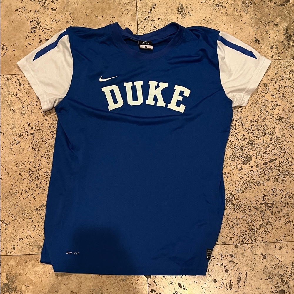 Nike women’s  Blue and White Duke Tee